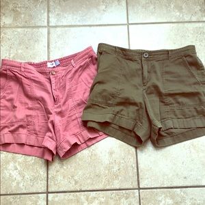 TWO old navy shorts